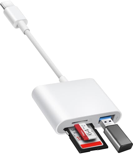 BnmxTek USB-C SD Card Reader