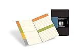 Moleskine Folio Professional Stick Notes - Semi Color: 6 Packs of 20 Stick Notes (4 Ruled/2 Plain): 120 Stick Notes (Professional Folio Series)