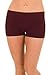 Caramel Cantina 6 Pack Nylon Spandex Plus Size Hipster Boy Short Panties (3X, Winter)