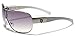 Oversized Premium Quality Shield Lens Aviator Sunglasses