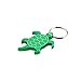 SWATOM Turtle Aluminum Alloy Bottle Opener Keychain Creative Gifts Accessories (1, Green Turtle)