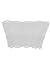 TL Women's 3 Piece or Single Floral Lace Strapless Bra, Seamless Tube Top Bandeau Bralettes with Stertchy Chest Wrap White Small