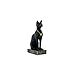 Egypt 3-Inch Egyptian Black Bastet Feline Cat Goddess Statue