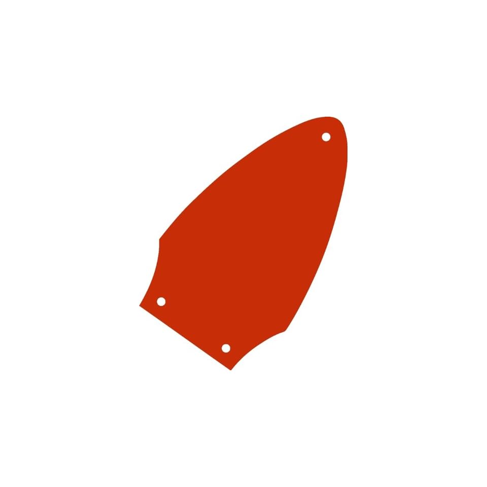 Red Gibson Flying V Truss Rod Cover on PopScreen