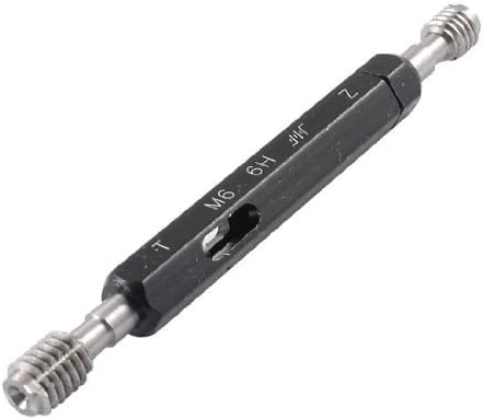 Alcoa PrimeM6 x 1 6H Metric Steel Double End Hex Handle Thread Plug Gage Gauge