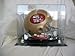 Helmet Display Case Football Helmet Acrylic Case Full Size Helmet Case Black Acrylic Base Gold Risers Mirror P368