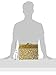 Gold Foil Party Gift Bags and Tissues - Floral Arabesque Design - 3 Pack