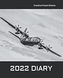 2022 Diary: Weekly Planner & Monthly Calendar - Air