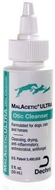 Dermapet Malacetic Ultra Flush for Dogs, Cats and Horses 2 oz.