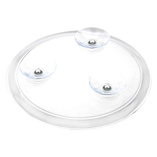 20X Magnifying Mirror with 3 Suction Cups for Easy Mounting- Use for Makeup Application - Tweezing - and Blackhead/Blemish Removal - 4 Inch Round Mirror Comes with 1PC Storage Bag