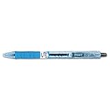 Pilot B2P Bottle-2-Pen Recycled Ballpoint Pen - B2P Recycled Ballpoint Pen, 0.7 mm, Black Ink, Dozen