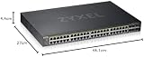 Zyxel 48 Port PoE Switch Smart Managed 375W NebulaFlex GS1920-48HPv2 view 7