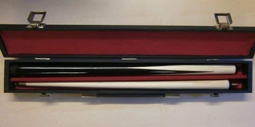 Cue & Case Set -ideal 1st cue for kids youngsters ;3ft , 36 2 piece cue + hard case by IQ Pool