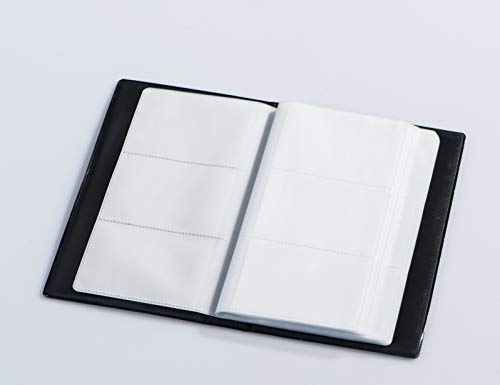 BNC Business Card Book Holder Black Color for 180 Cards