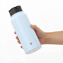 JoyJolt Triple Insulated Water Bottle with Straw