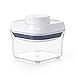 OXO Good Grips POP Small Square Storage Container, 0.3 Quart, White (1106040)