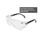 Gateway-Safety-6980-Cover2-Safety-Glasses-Protective-Eye-Wear-Over-The-Glass-OTG-Clear-Lens-Black-Temple