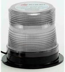 MicroBurst Strobe LED Warning Light, 12/48V DC (hard wire), Clear