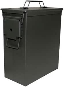 MFH US - Caja de metal para munición, calibre 50 mm, PA 60 ...
