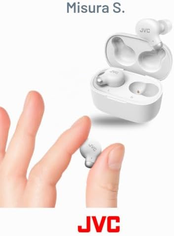 , Cuffie Bluetooth True Wireless HA-Z250T, Bluetooth 5.3, Cancellazione Attiva del Rumore, Design Ergonomico, Cuffie Wireless con Batteria Fino a 26 ore, Ricarica Rapida, 3 Sound Mode, White