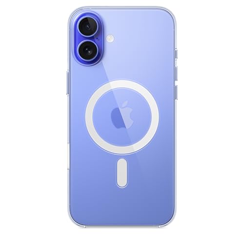 Apple Coque Transparente avec MagSafe pour iPhone 16 Plus 