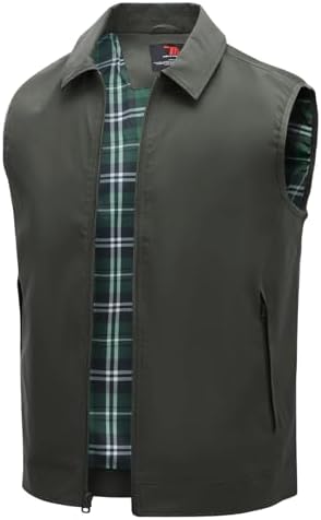 33,000ft Men's Windproof Lightweight Golf Vest Outerwear with