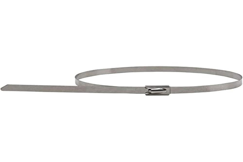 KS Tools 115.1594 Stainless steel ball-lock cable ties, 4,6x500mm