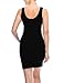 AIMA Women's Classic Extra Long Ultra Stretch Opaque Tunic Tank Top Made In USA