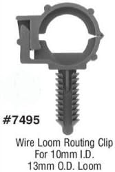 UFO Fasteners (UFO7495R) GM wire loom routing clip 2 piece(s) UFO Red Pak