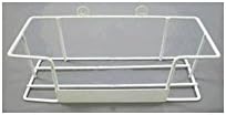 Afassco 5111 Wall Mount White Glove Dispenser Rack