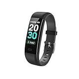 Mgaolo Fitness Tracker HR,Activity Tracker IP68 Waterproof Smart Watch Fit Wristband with Heart Rate Blood Pressure Sleep Monitor Pedometer Calorie Step Counter for Android and iPhone 