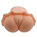 SAMMOR Male Masturbator Silicone Sex Toys 3D Realistic Virgin Pussy Ass Love Doll Vagina Anal for Male Masturbation(Victoria’s Pussy Ass)
