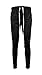 Henry & William Men's Wide Stripe Patter Accent Techno Track Pants W/Ankle Zipper