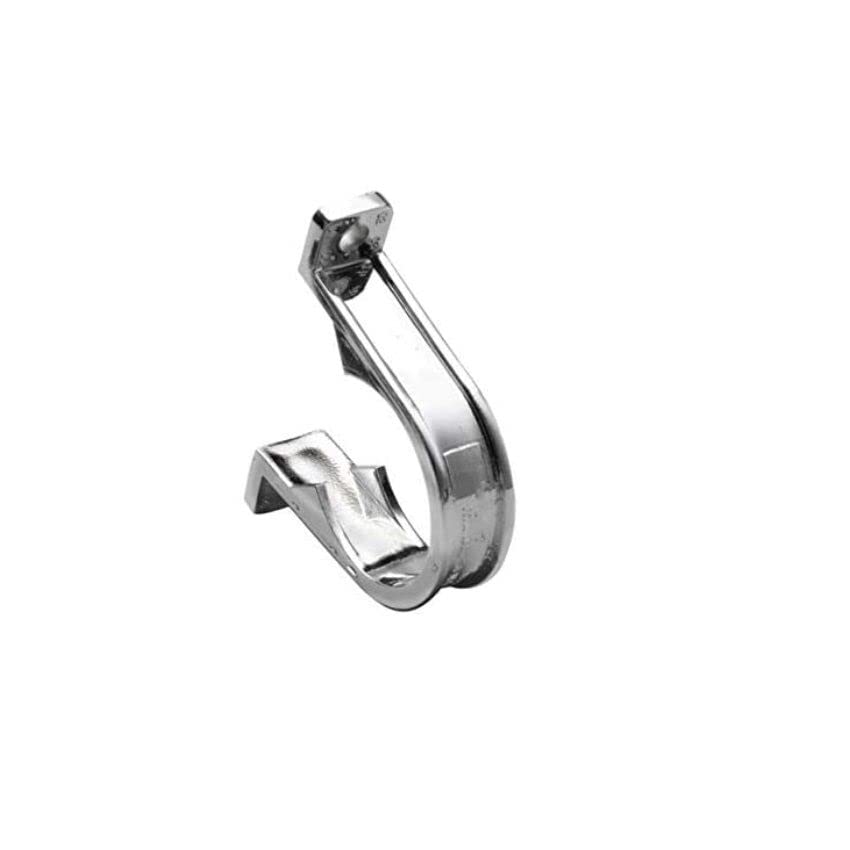 2 x WP4CX Marley/Multikwik Chrome pip Clip/clamp/Strap/Fixer
