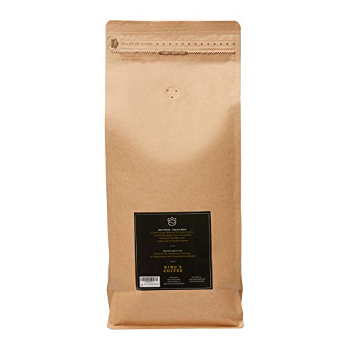 KING'S COFFEE – SPECIAL ROAST | 1kg | Premium Barista Kaffeebohnen | feinster Arabica-Robusta Blend | kleine Chargen… – Bild 4