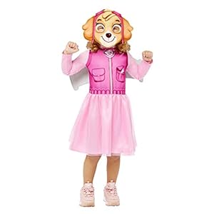 Disfraz oficial de Nickelodeon Skye Paw Patrol 3-4 y 4-6 años