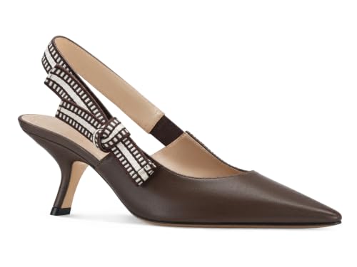 Coutgo Slingback Kitten Heel Pumps