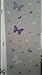 Butterfly Wall Decals Teen Girls Wall Stickers Art for Bedroom Kids Room Decor Nursery Decorations Toddler Playroom (Lilic,Lavender,White)