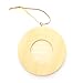 LWR CRAFTS Wooden Mini Round Photo Frame Pack of 12
