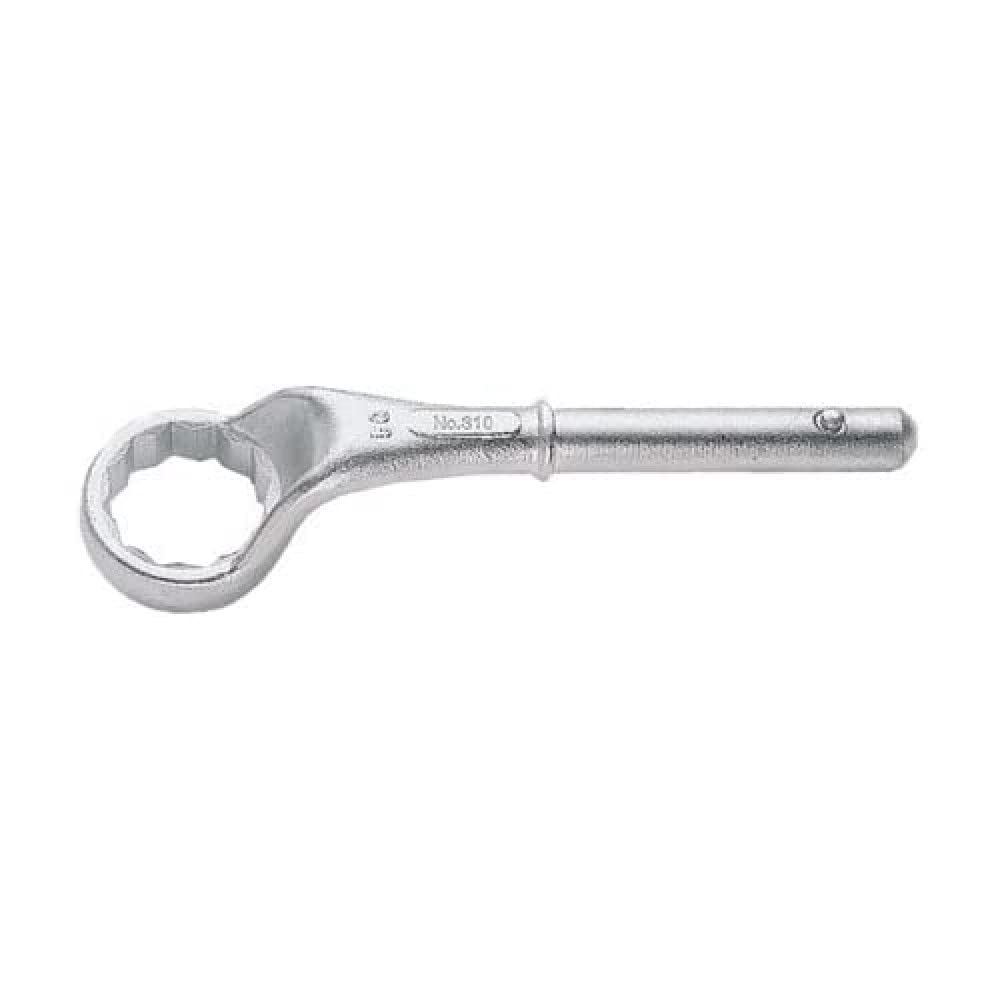 Bahco 310M-24 Double Hex Ring End Heavy Duty Wrench, Silver