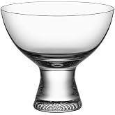 Kosta Boda Limelight Crystal Footed Bowl, 4" X 4.5"