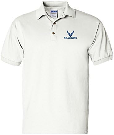 US Air Force Custom Personalized Embroidery Embroidered Golf Polo Shirt