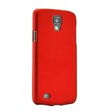 Gearonic 0.8mm Ultra Slim Rubberized Hard PC Case Back Cover for Samsung Galaxy S4 Active i9295 - Non-Retail Packaging - Red