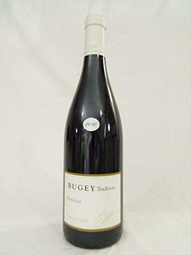 bugey - une bouteille de vin mondeuse tradition rouge 2010 - bugey france