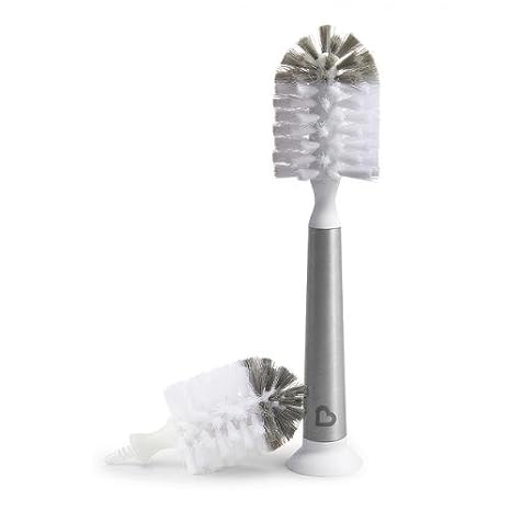 munchkin 2pk baby bottle & nipple brush