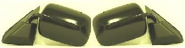 88 98 Chevy GMC Swing Away Mirror Set Black