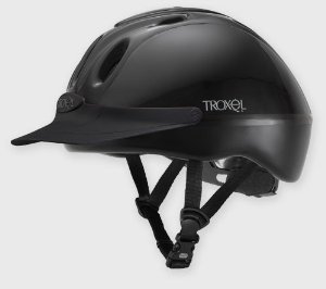 Troxel Spirit Helmet, Black, Large