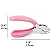 Flammi Handheld Staple Remover Lifter Opener Spring-Loaded Staple Puller for Office School Home Use (Pink)