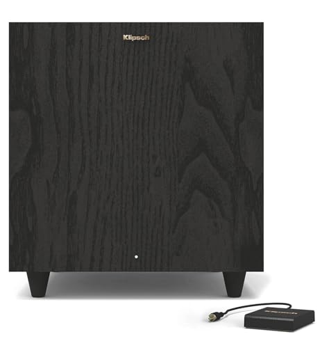 Klipsch R-80SWi 8-inch 150W Wireless Subwoofer with High Performance Driver for Deep