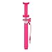 DEALGADGETS Selfie Stick, Extendable Supreme Mini All in One Wire Selfie Stick for iPhone 6, iPhone 5S, Samsung Galaxy S6 S5, Android Color Rose